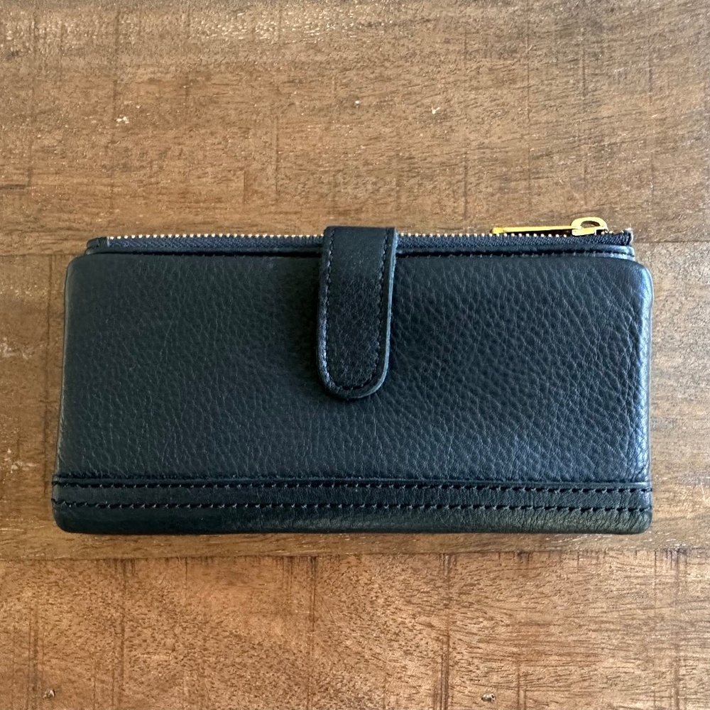 Fossil Black Leather wallet